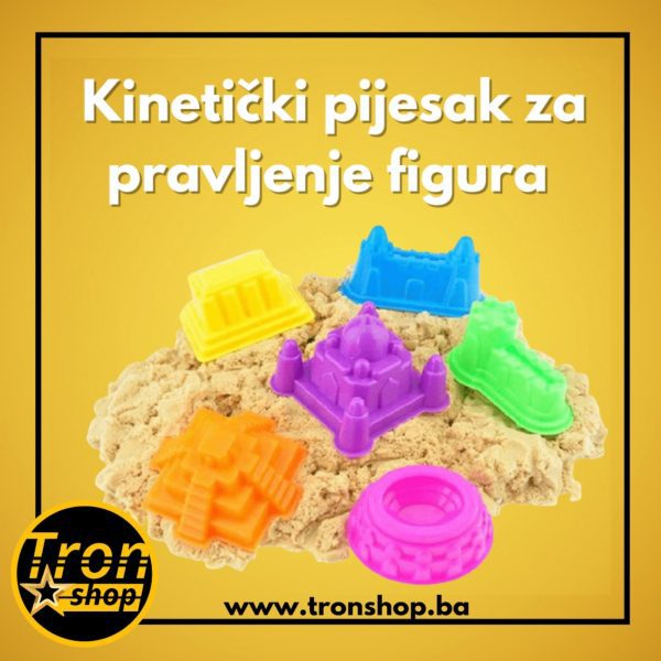 Kinetički pijesak za pravljenje figura