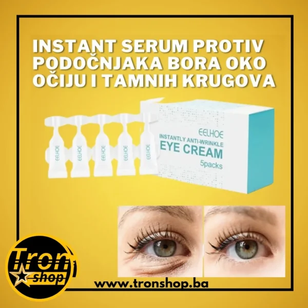 Serum protiv podočnjaka bora oko očiju i tamnih krugova