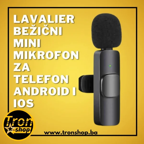 Bežični mini mikrofon za telefon Android i IOS