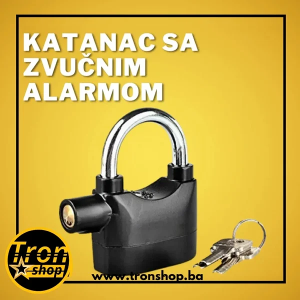 Katanac sa zvučnim alarmom