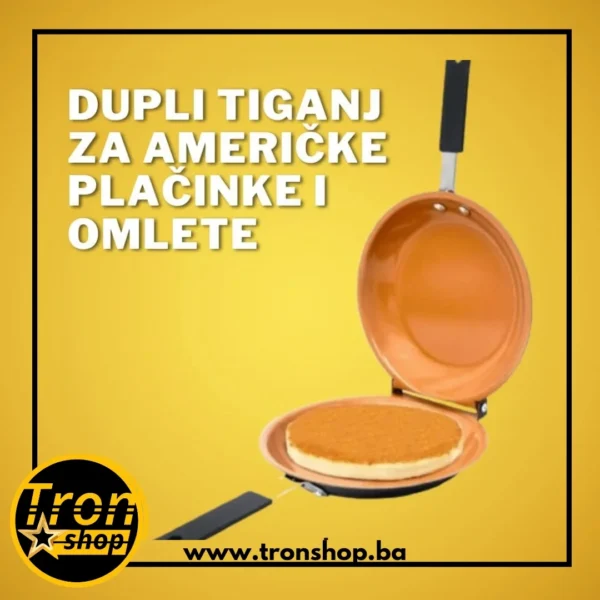 Dupli tiganj za američke plačinke i omlete