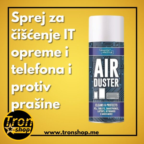 Sprej za čišćenje IT opreme i telefona i protiv prašine