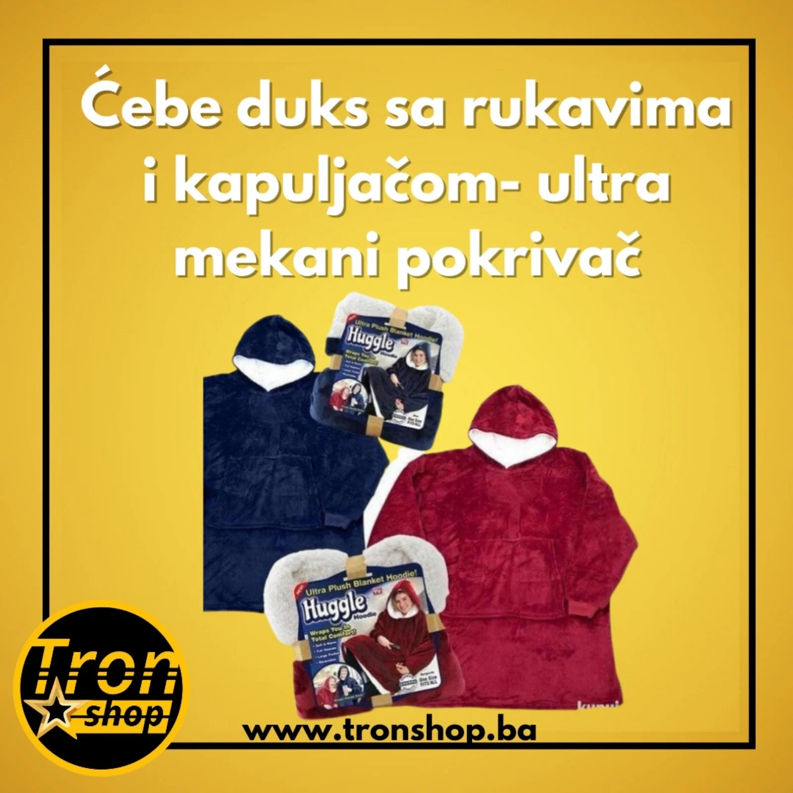 Cebe duks sa kapuljacom Cebe duks sa kapuljacom