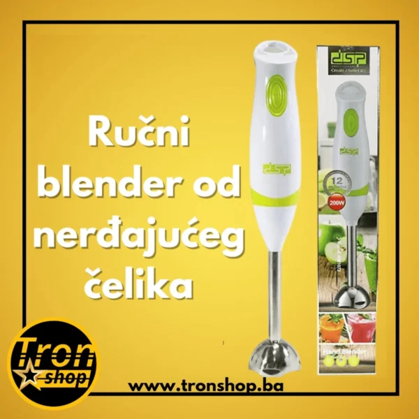Ručni blender od nerđajućeg čelika