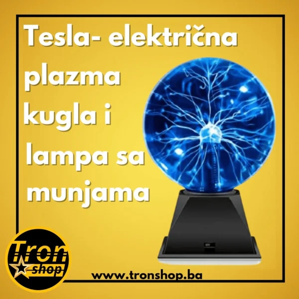 Tesla- električna plazma, kugla i lampa sa munjama