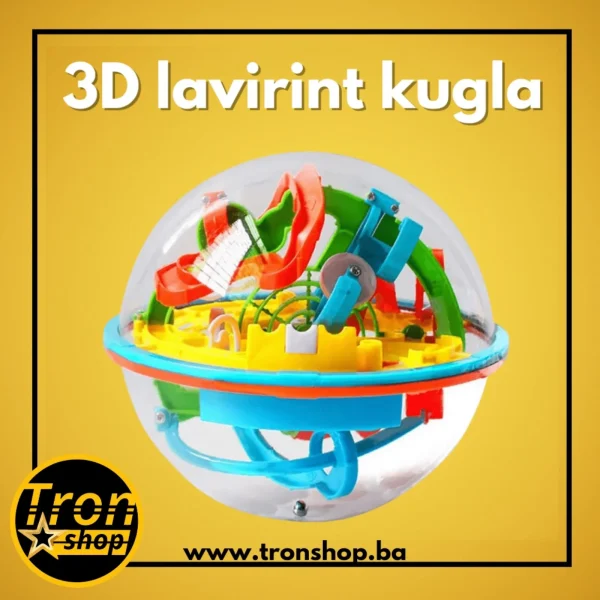 3D Lavirint Kugla