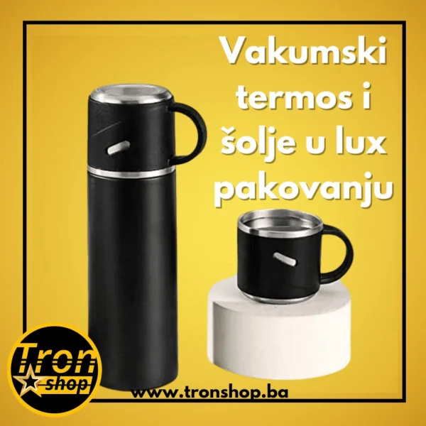 Vakuumski termos i šolje u lux pakovanju