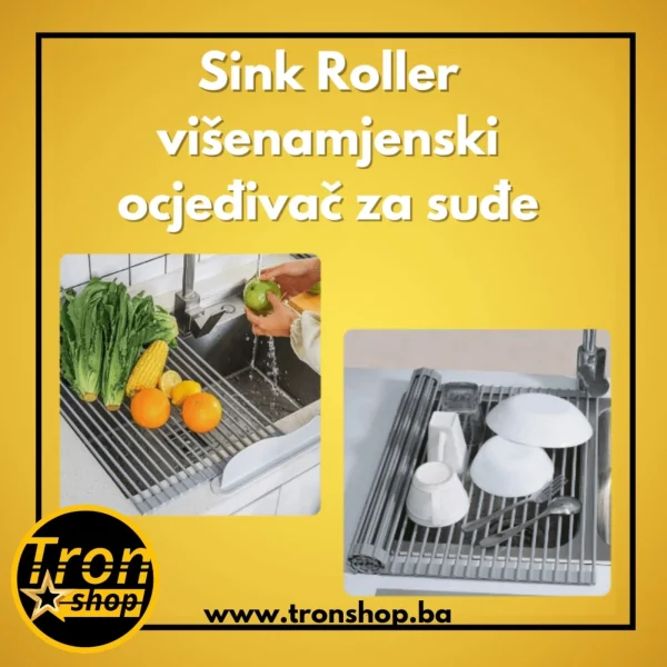 Sink Roller višenamjenski ocjeđivač za suđe
