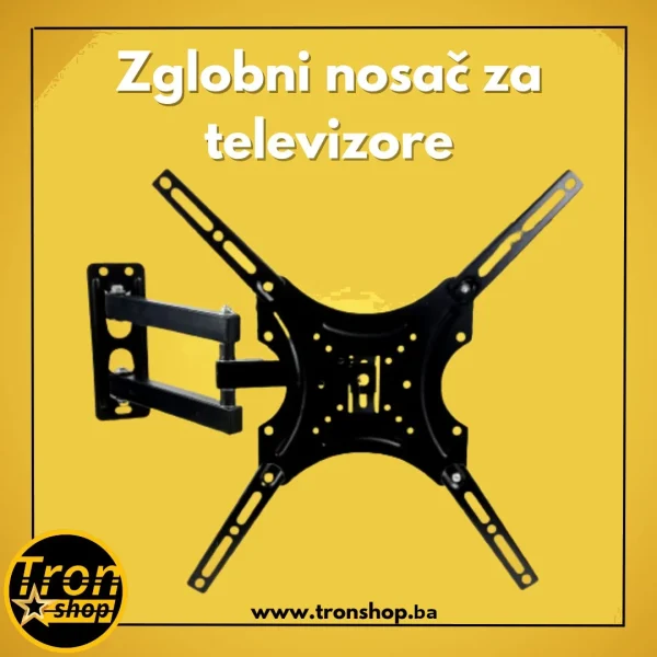 Ultra fleksibilni ZGLOBNI NOSAČ Za Televizore 14-55″ do 50 KG