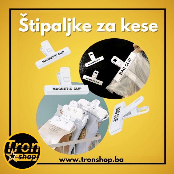 Štipaljke za kese