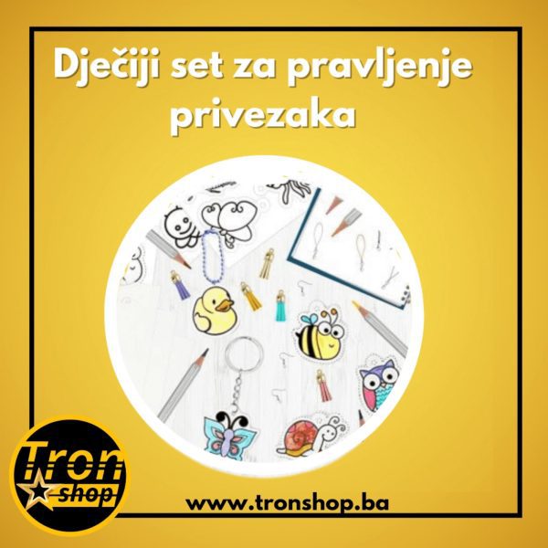 Dječiji set za pravljenje privezaka