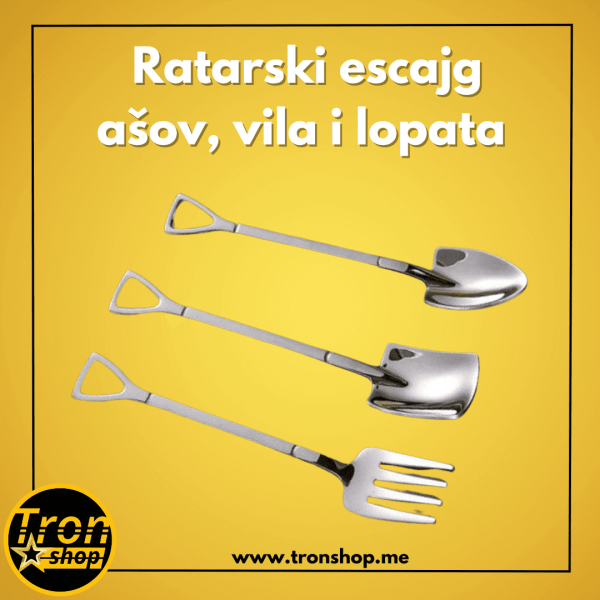 Ratarski escajg- ašov, vila i lopata