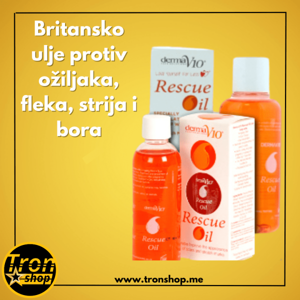 Derma V Britansko ulje protiv ožiljaka, strija, fleka i bora