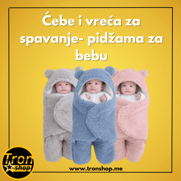Ćebe i vreća za spavanje – pidžama za bebe