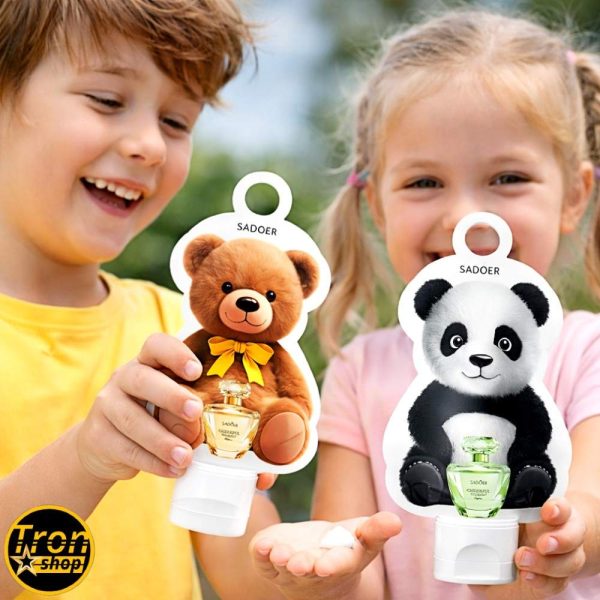 Prirodna mirišljava krema za ruke meda i panda za decu