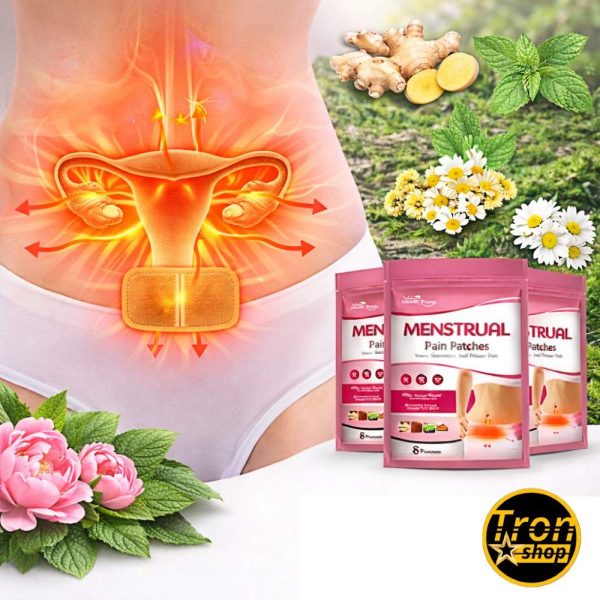 Flasteri protiv menstrualnih bolova na biljnoj bazi