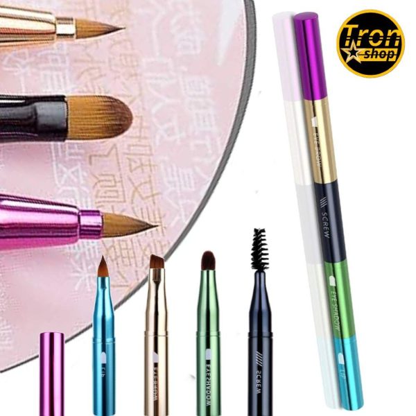 4u1 multi četkica za šminku za senke obrve usne korektor i tečni puder