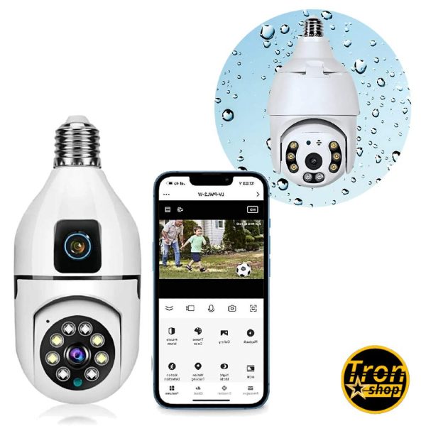 WIFI bežična smart sijalica sigurnosna kamera full HD