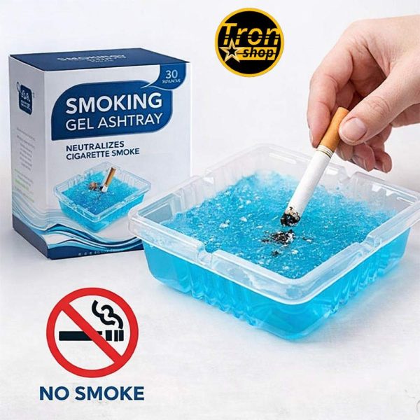 Pepeljara sa gelom koji trenutno neutrališe duvanski dim - set od 30komada