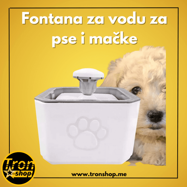 Fontana za vodu za pse i mačke