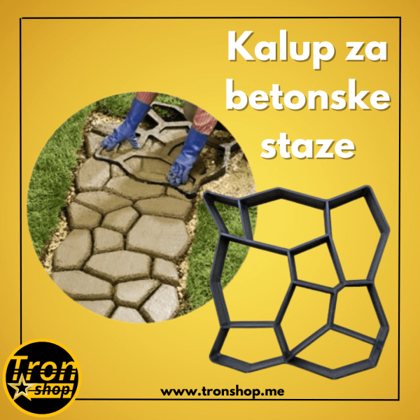 Kalup za betonske staze