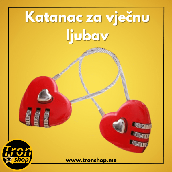 Ljubavni katanac za vječnu ljubav