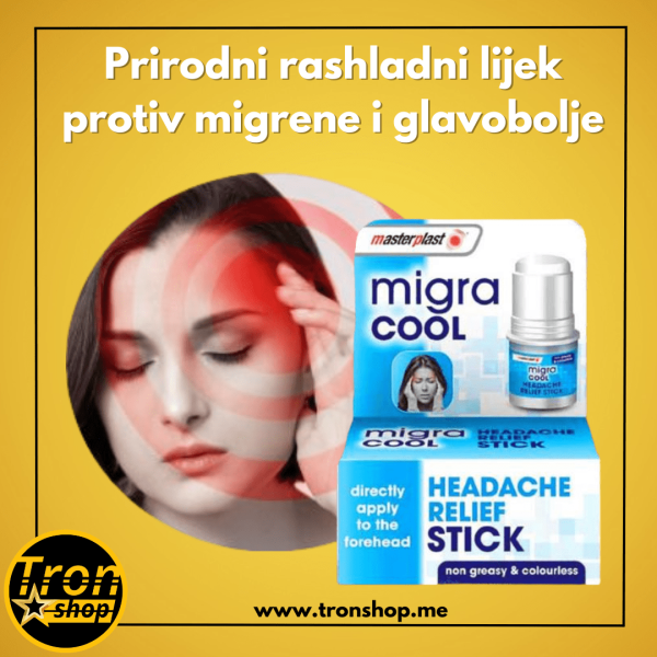 Prirodni rashladni lijek protiv migrene i glavobolje