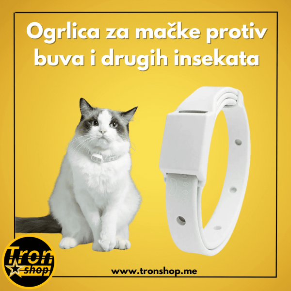 Ogrlica za mačke protiv buva i drugih insekata