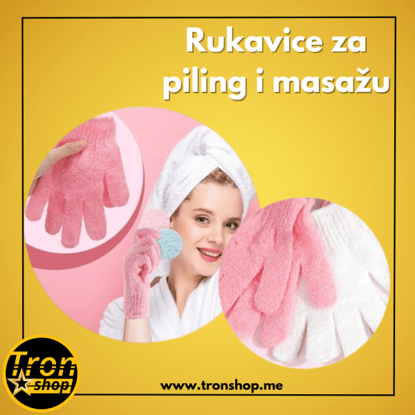 Rukavice za piling i masažu