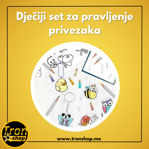 Dječiji set za pravljenje privezaka