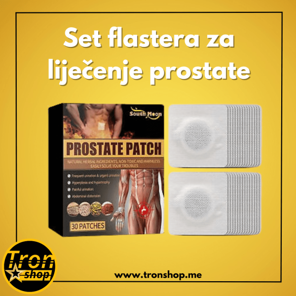 Set flastera za liječenje prostate