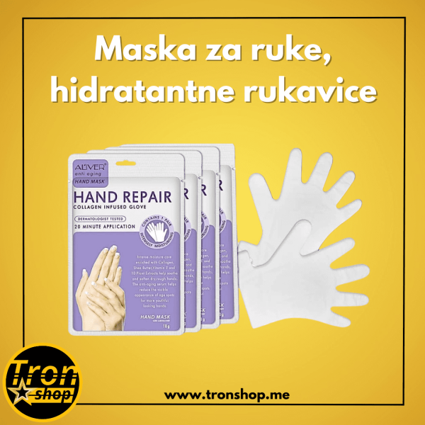 Maska za ruke, hidratantne rukavice