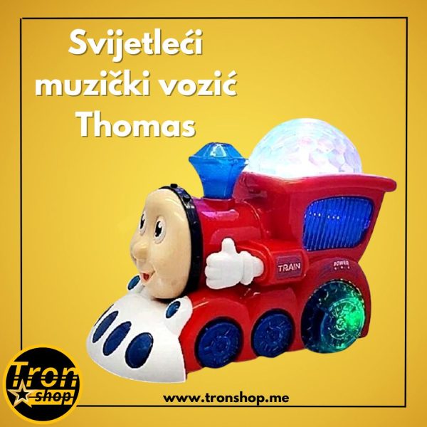 Svijetleći muzički vozić Thomas