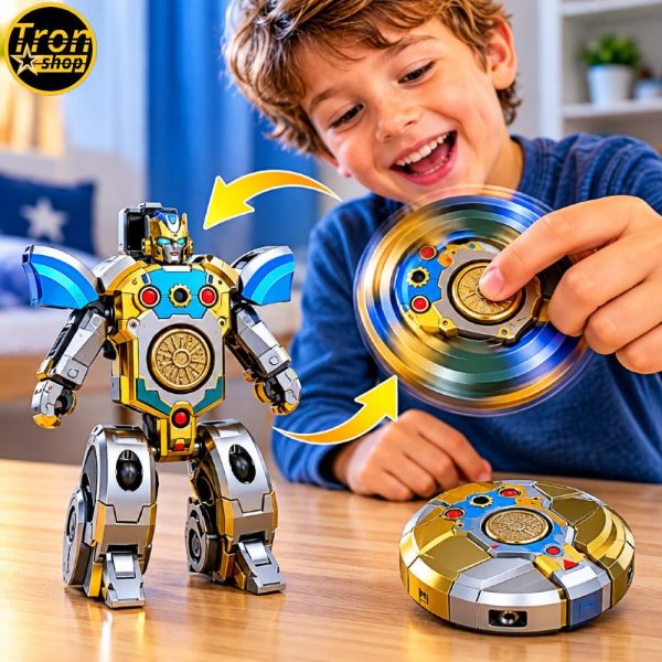 Transformers Spinner Robot – 2 u 1 Antistres Igračka
