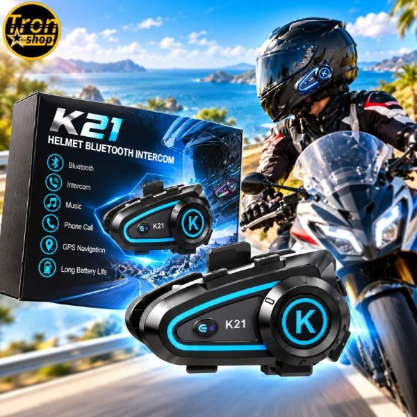 Bluetooth Interfon za Kacigu – Bežične Slušalice za Kacigu