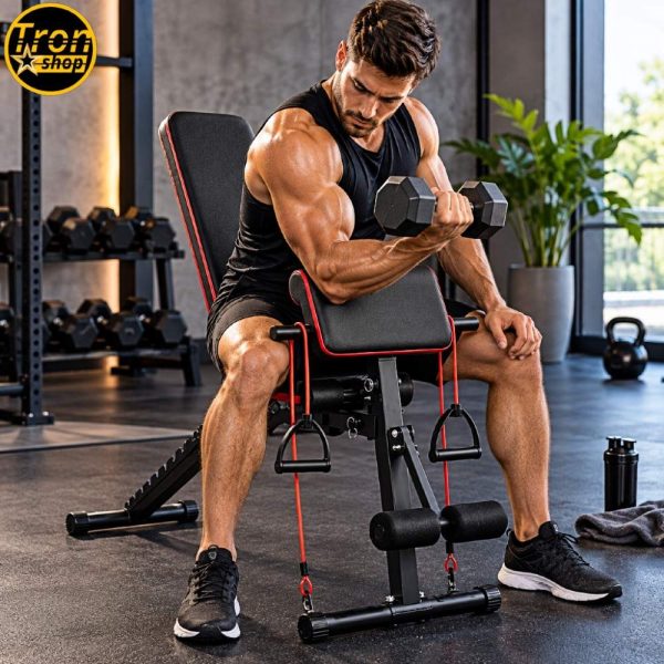 Multifunkcionalna Fitness Klupa za Vežbanje 7u1 – Podesiva Teretana kod Kuće